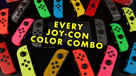 best joycon colors|all joycon color combos.